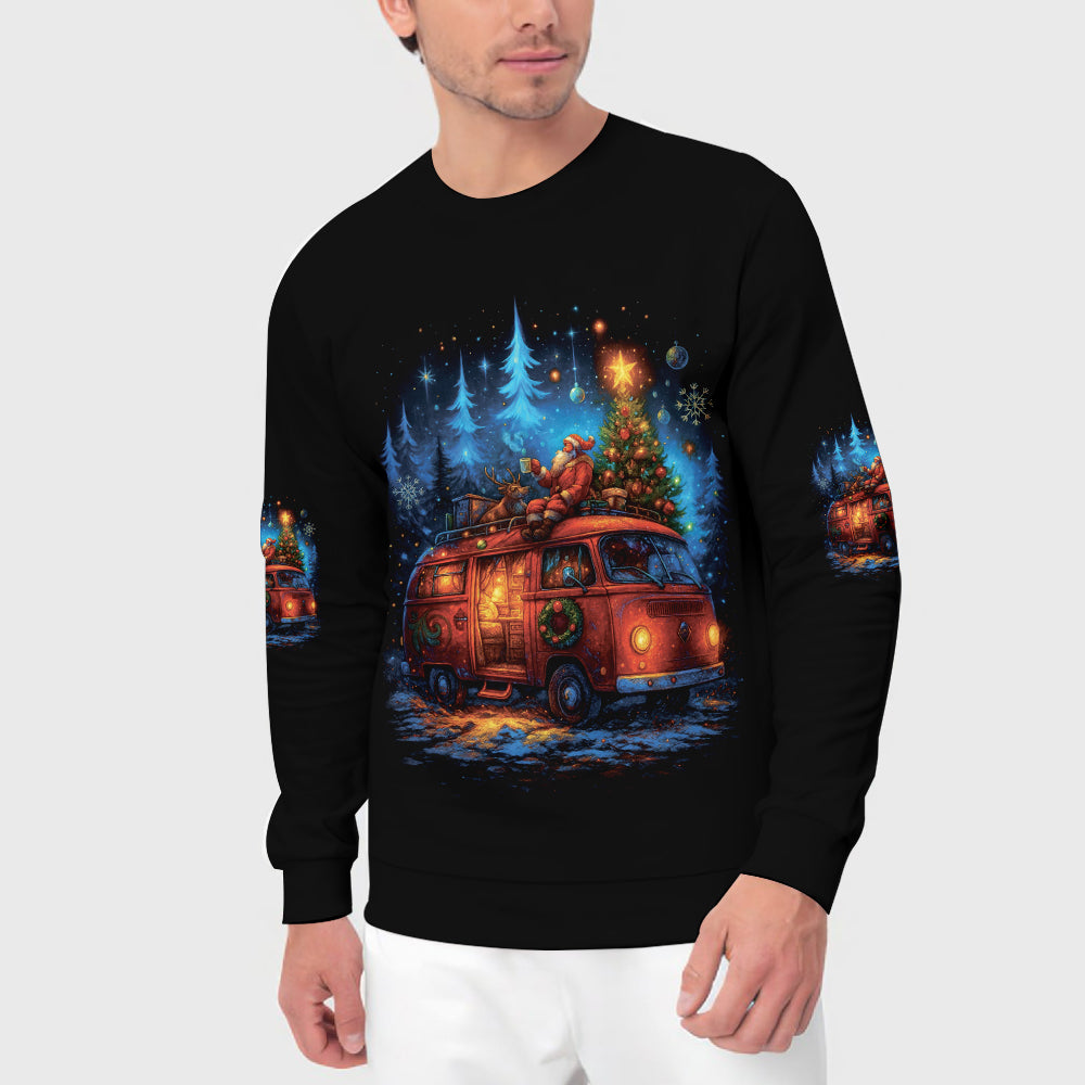 Camping Night Christmas Wonderful All Over Print Shirt