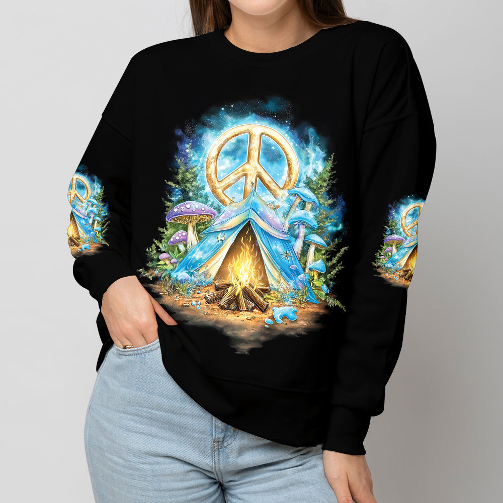 Peace Life Camper All Over Print Shirt
