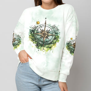 Into The Mountains I Go All Over Print Shirt