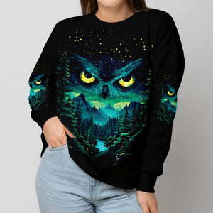 The Clearest Way Into The Universe Is Through A Forest Wilderness Over Print Shirt