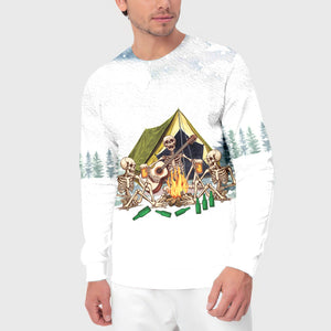 Today's Good Mood Is Sponsored By Camping and Beer All Over Print Shirt