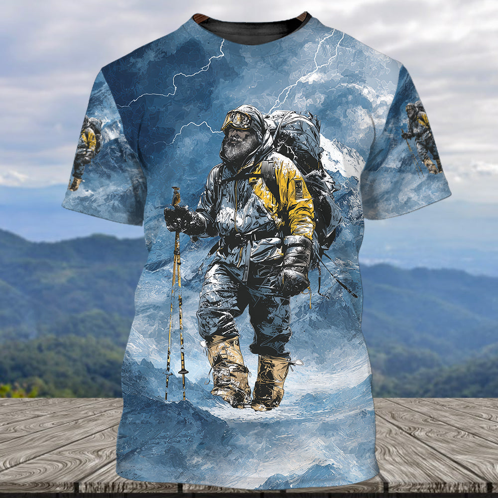 Into the Wild Heights: Spirit of the Mountain All Over Print Shirt