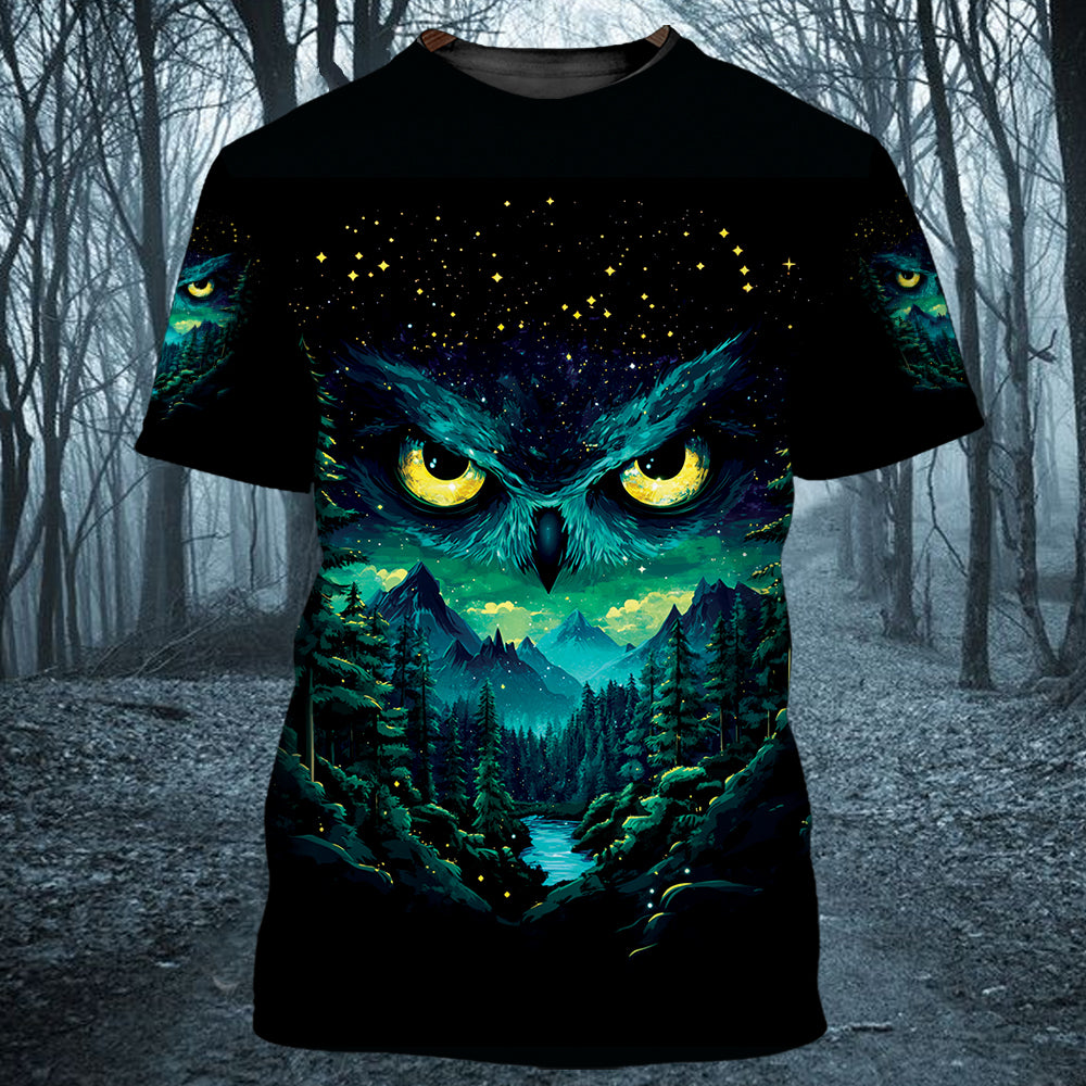 The Clearest Way Into The Universe Is Through A Forest Wilderness Over Print Shirt