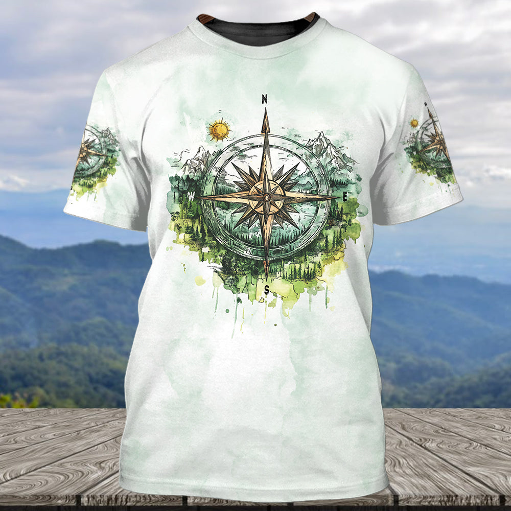 Into The Mountains I Go All Over Print Shirt