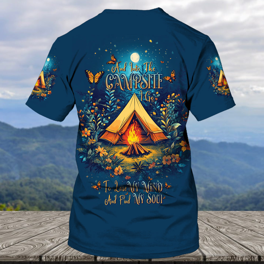 Into The Campsites I Go All Over Print Shirt