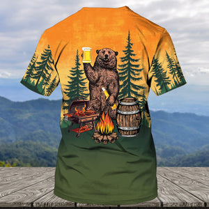 Ugly Bear All Over Print Shirt