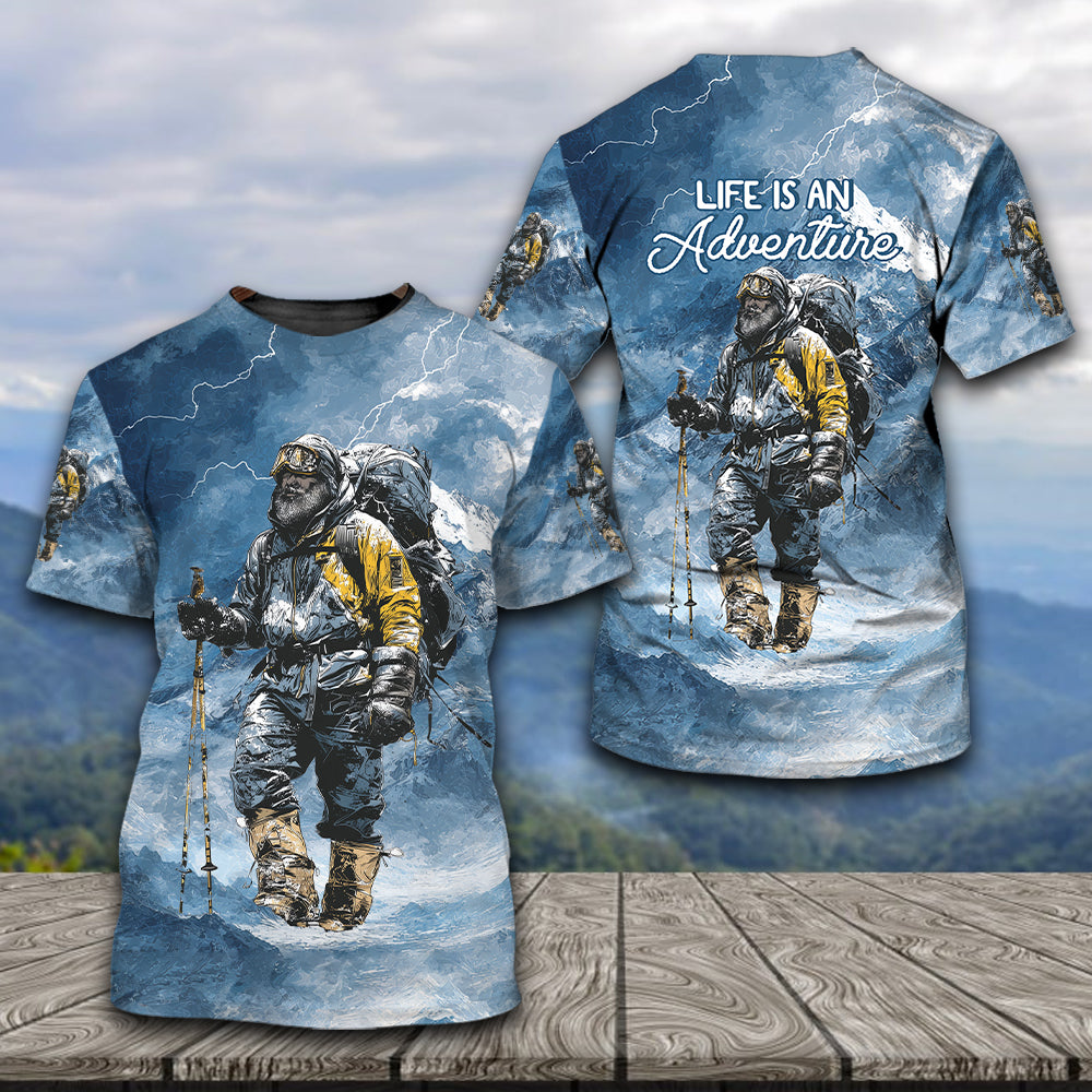 Into the Wild Heights: Spirit of the Mountain All Over Print Shirt