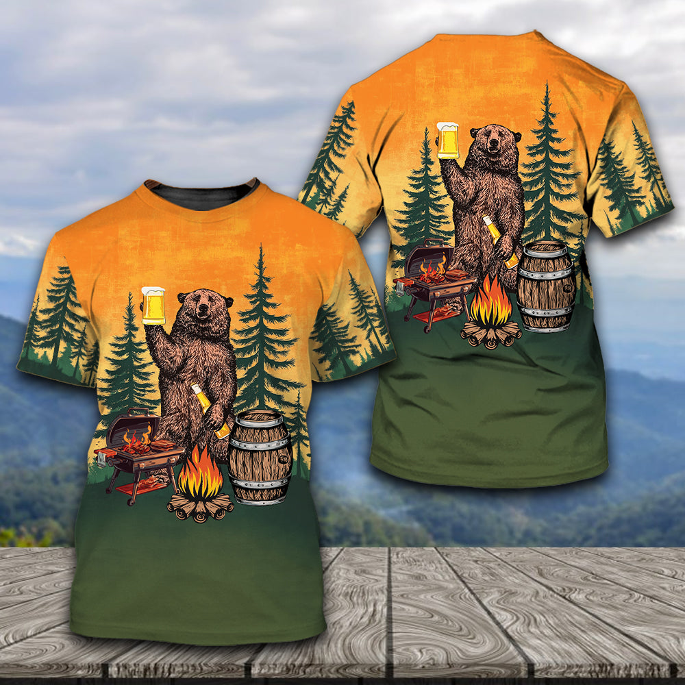 Ugly Bear All Over Print Shirt