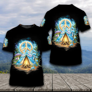 Peace Life Camper All Over Print Shirt