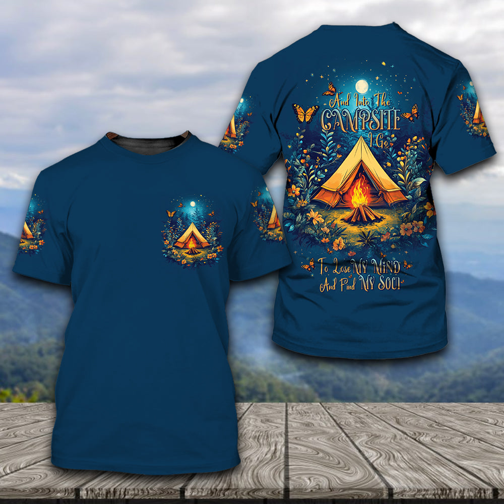 Into The Campsites I Go All Over Print Shirt