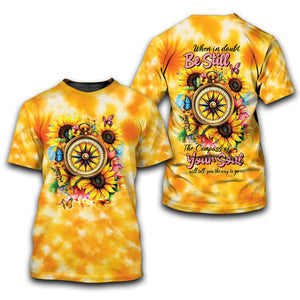 When In Doubt Be Still All Over Print Shirt