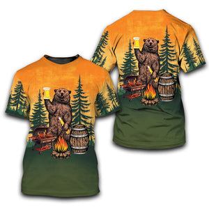 Ugly Bear All Over Print Shirt