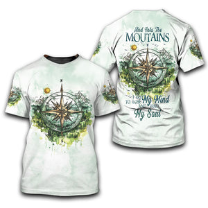 Into The Mountains I Go All Over Print Shirt
