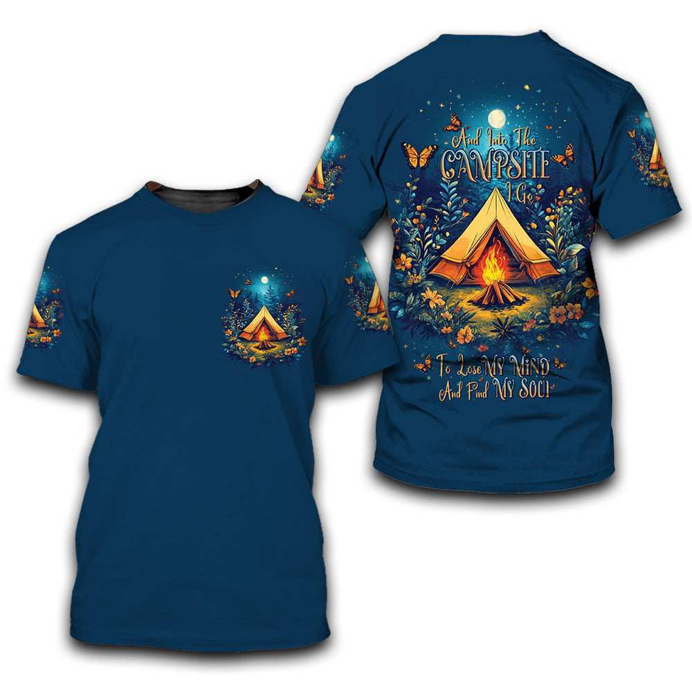 Into The Campsites I Go All Over Print Shirt