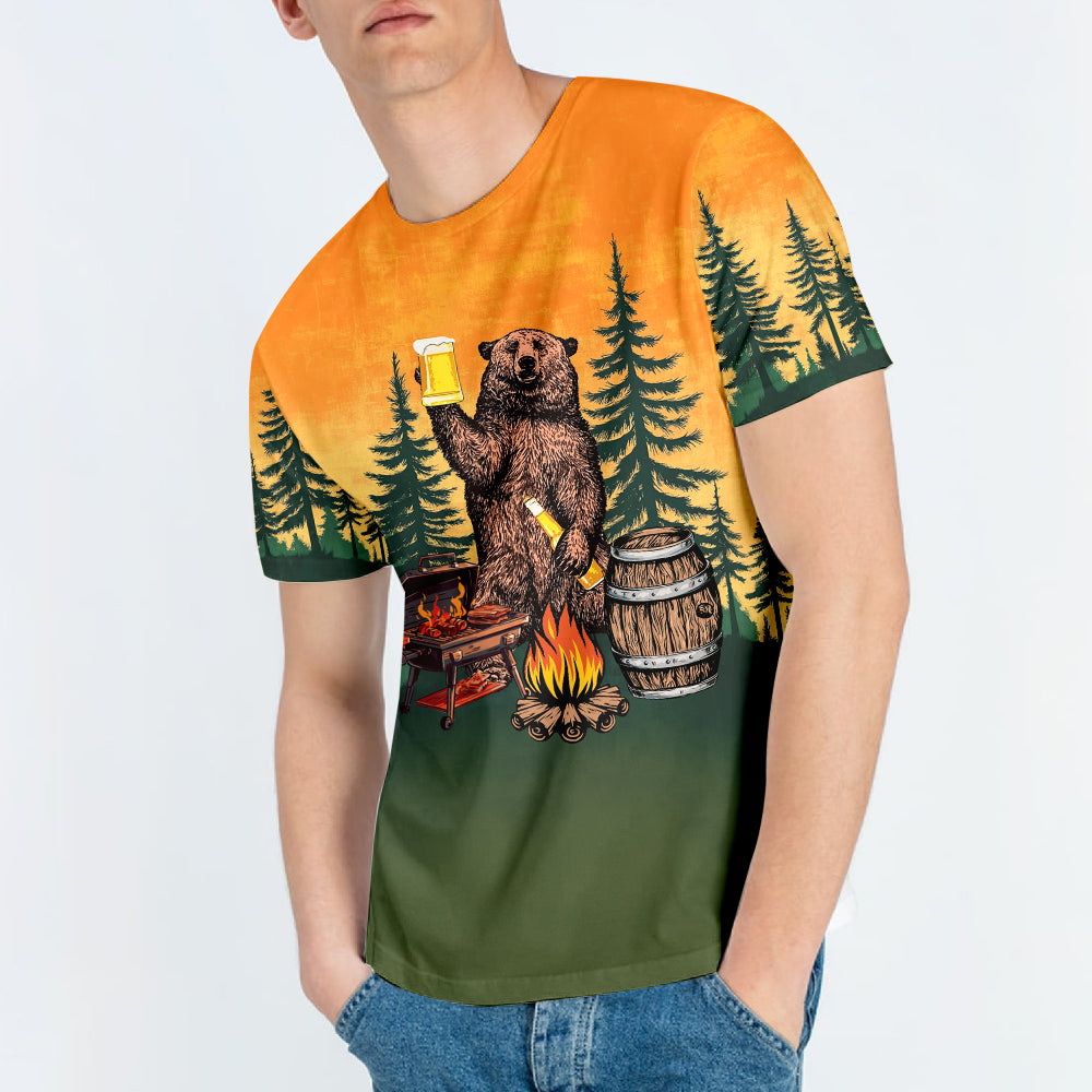 Ugly Bear All Over Print Shirt