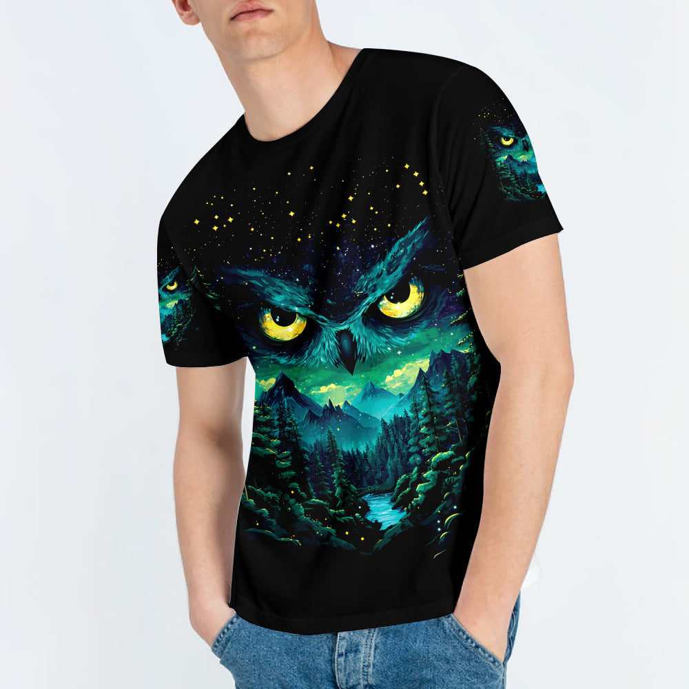 The Clearest Way Into The Universe Is Through A Forest Wilderness Over Print Shirt