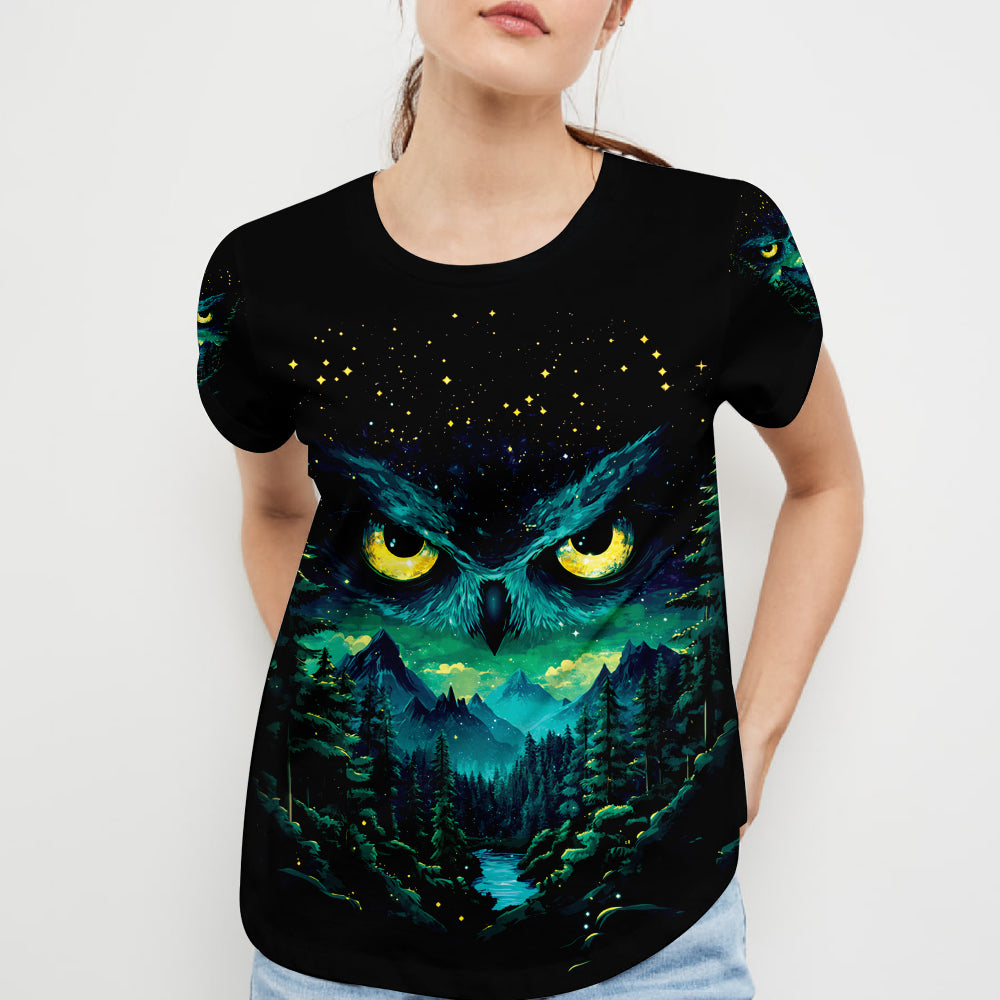 The Clearest Way Into The Universe Is Through A Forest Wilderness Over Print Shirt