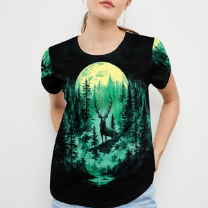 Deep In The Forest I Stroll To Hear The Wisdom Of My Soul All Over Print Shirt