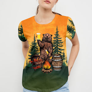 Ugly Bear All Over Print Shirt
