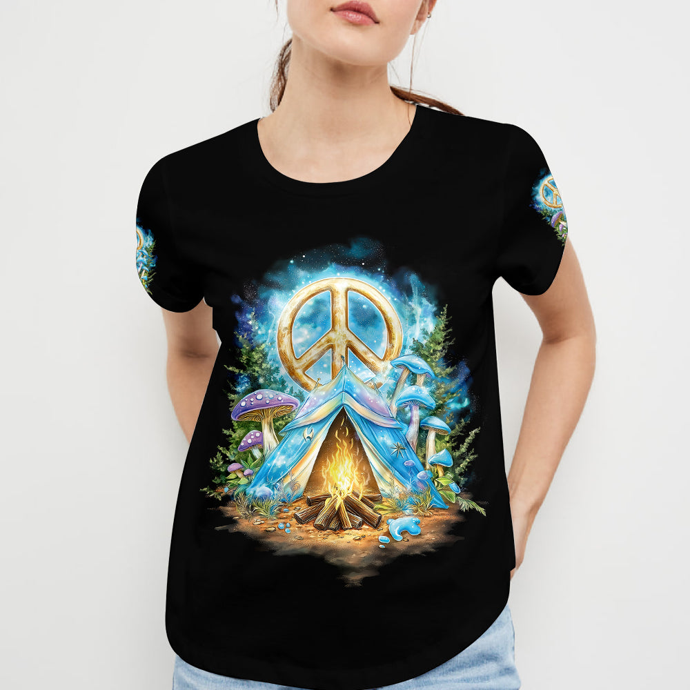 Peace Life Camper All Over Print Shirt