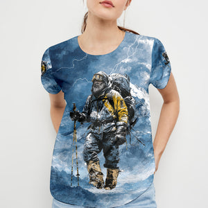 Into the Wild Heights: Spirit of the Mountain All Over Print Shirt