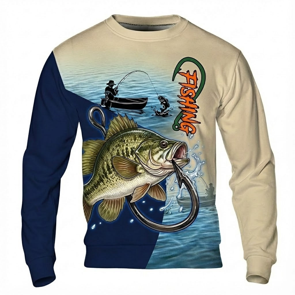 Bass Fishing All Over Print Shirt