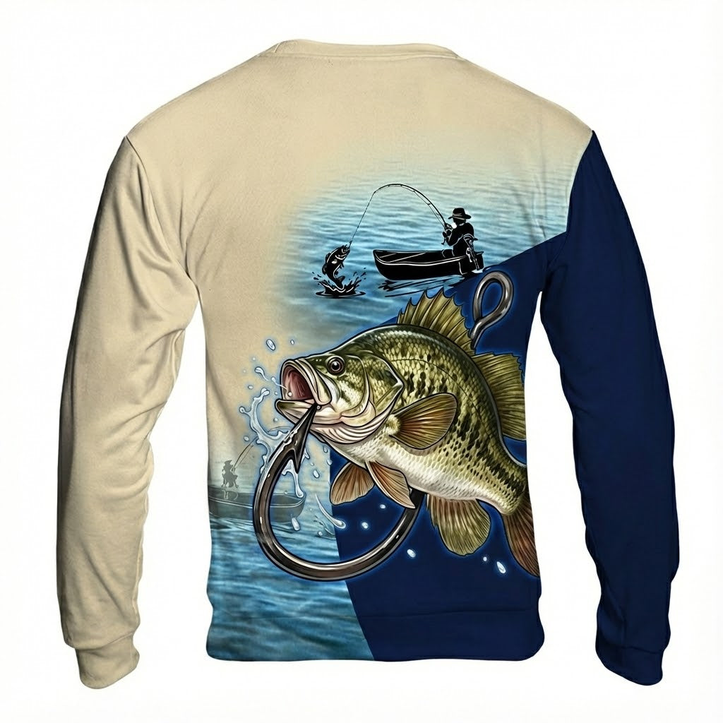 Bass Fishing All Over Print Shirt