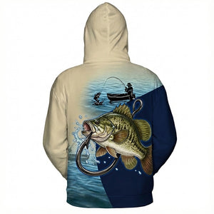 Bass Fishing All Over Print Shirt