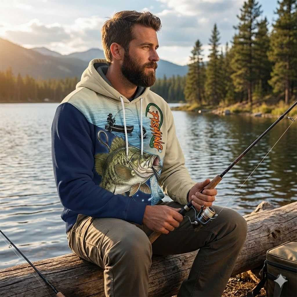 Bass Fishing All Over Print Shirt