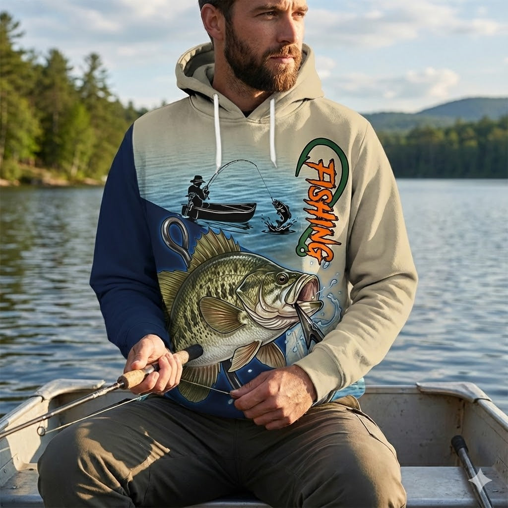 Bass Fishing All Over Print Shirt