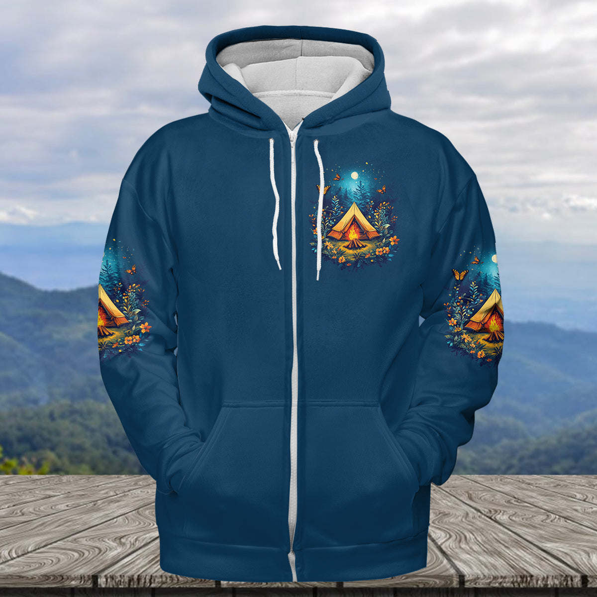 Into The Campsites I Go All Over Print Shirt