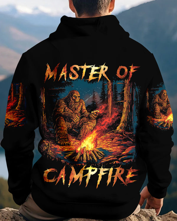 Bigfoot Master Of The Campfire All Over Print Shirt