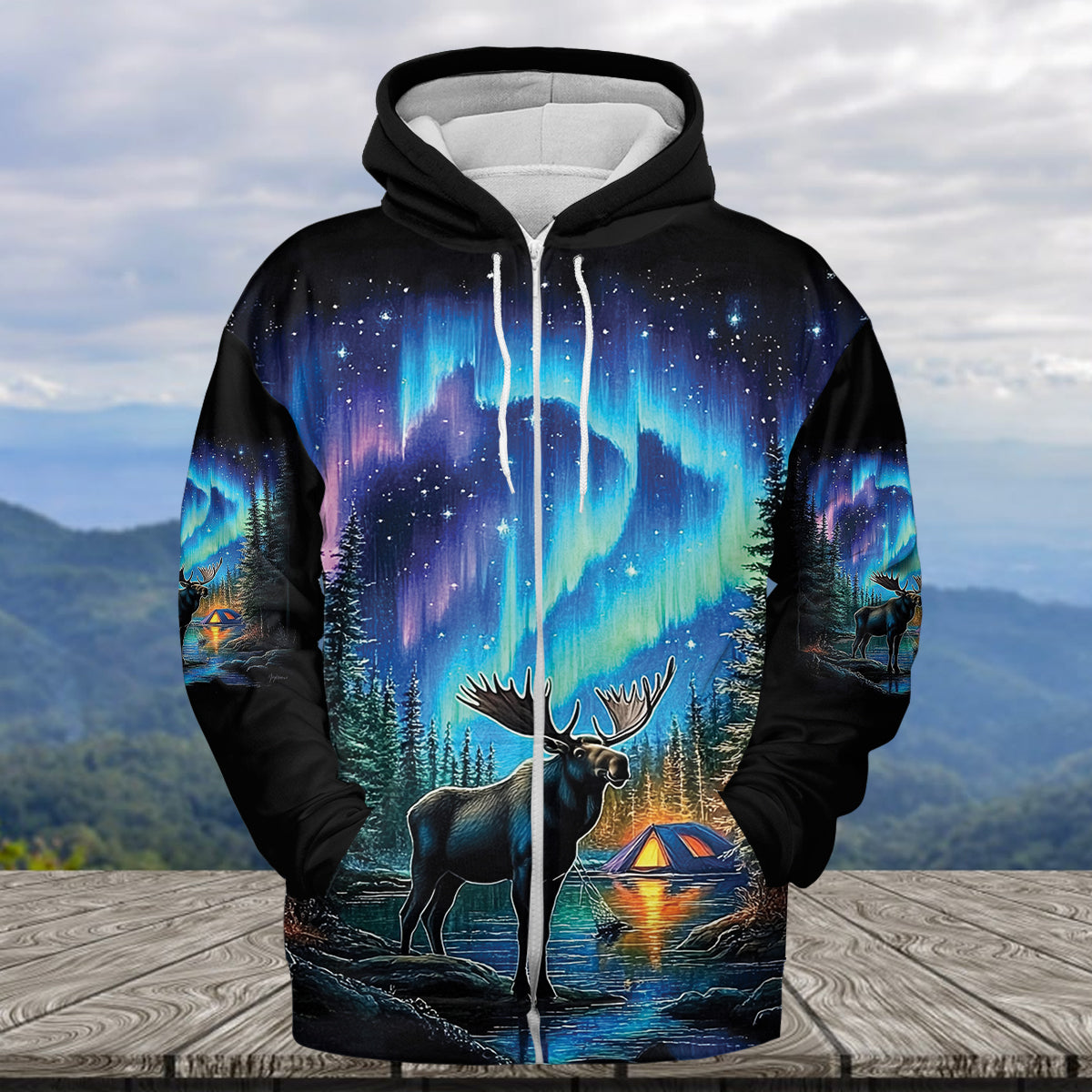 Dark Night Wandering All Over Print Shirt