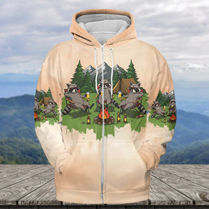 My Drinking Friends Have A Camping Problems All Over Print Shirt