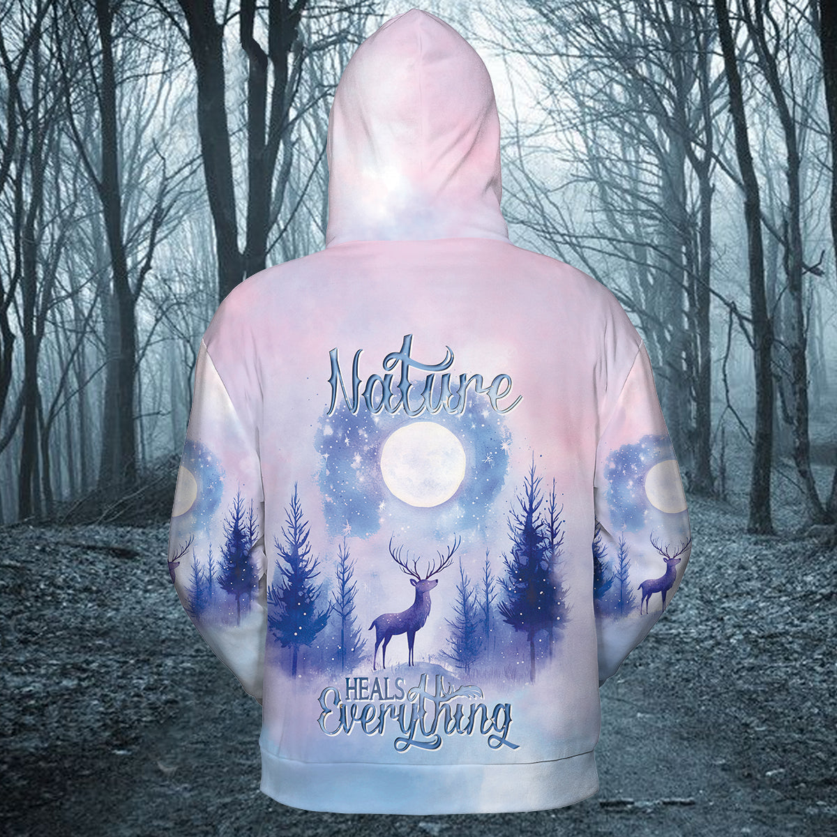 The Nature Heals Everything All Over Print Shirt