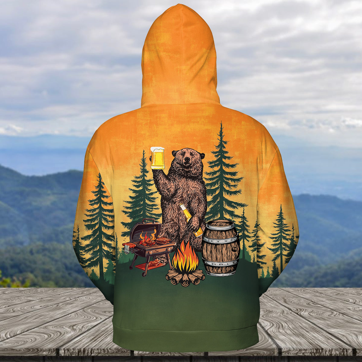 Ugly Bear All Over Print Shirt