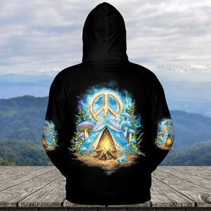 Peace Life Camper All Over Print Shirt