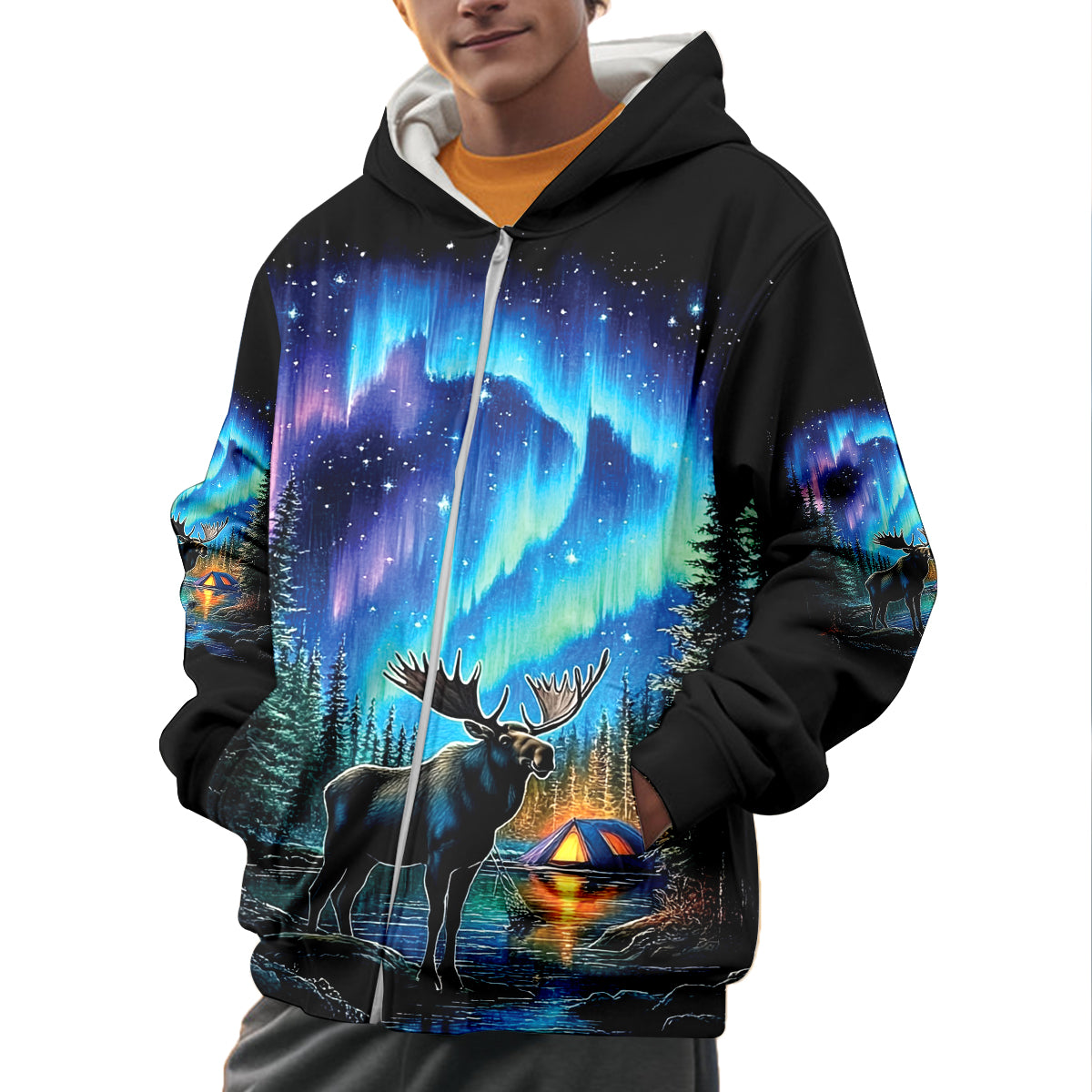 Dark Night Wandering All Over Print Shirt