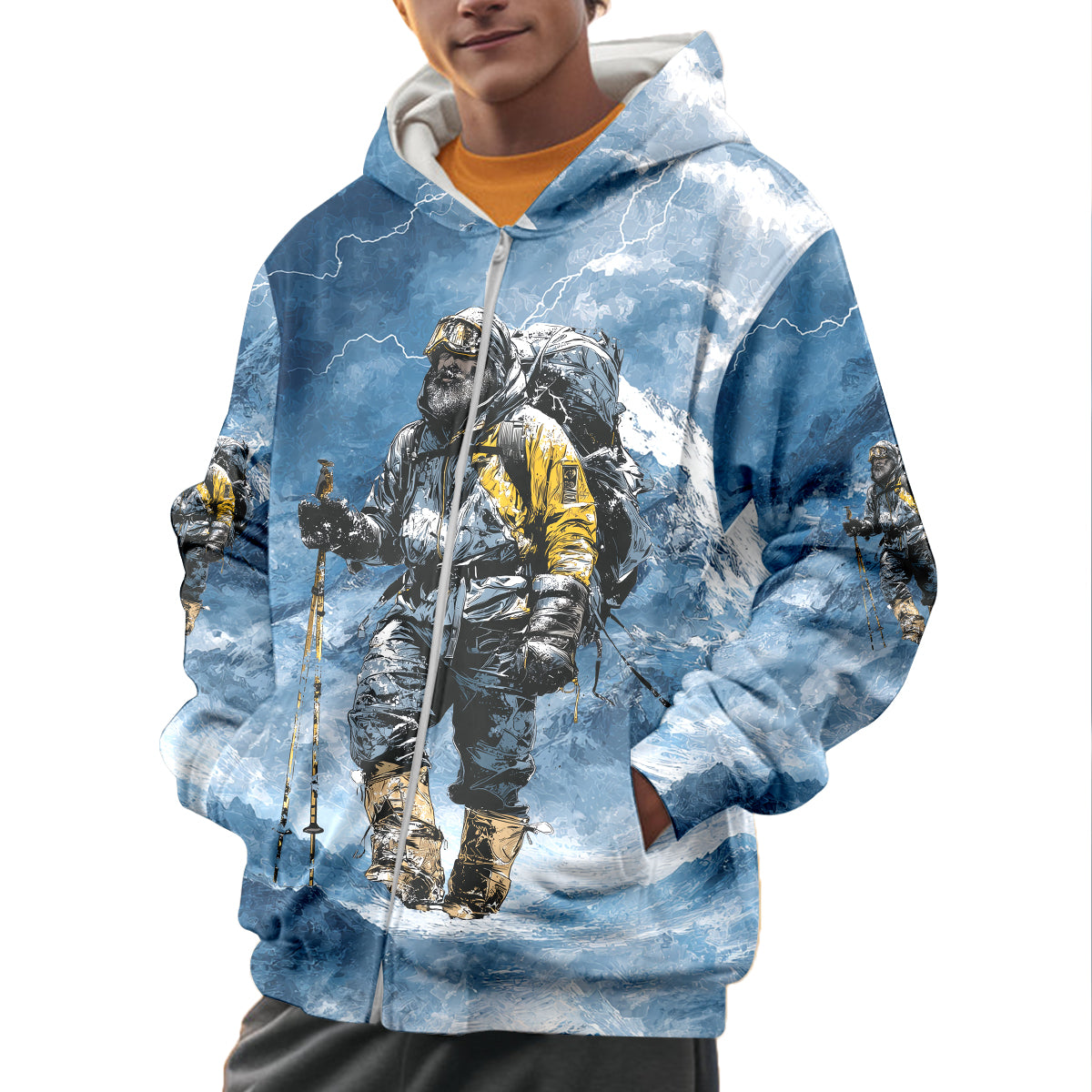 Into the Wild Heights: Spirit of the Mountain All Over Print Shirt