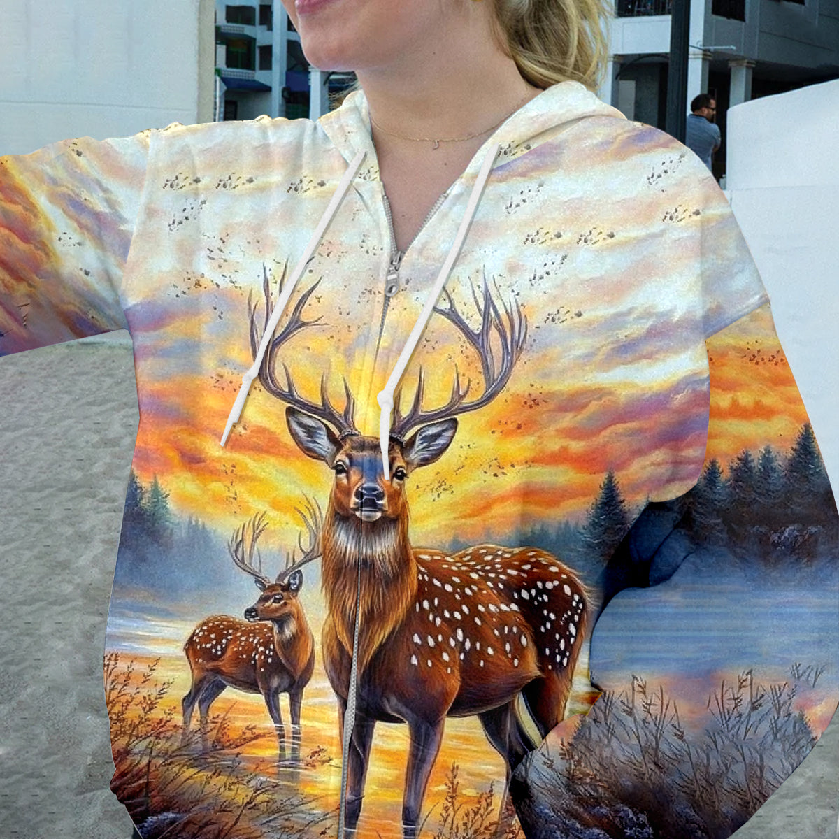 Deers In The Wild All Over Print Shirt