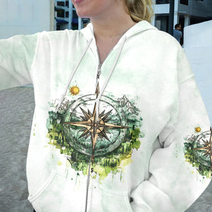 Into The Mountains I Go All Over Print Shirt