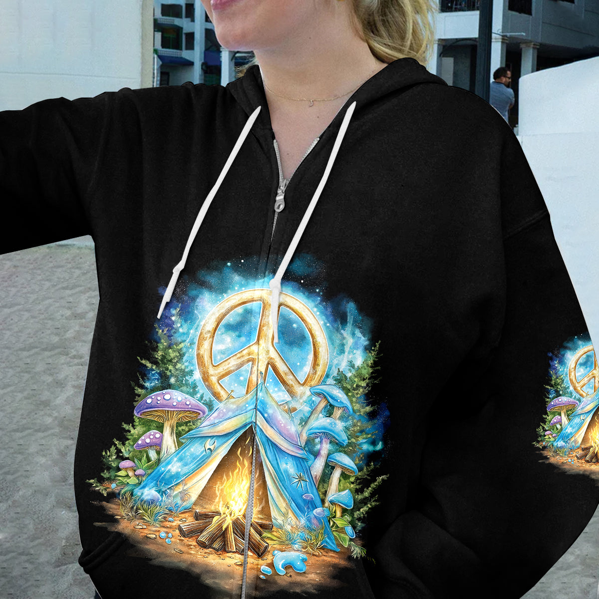 Peace Life Camper All Over Print Shirt